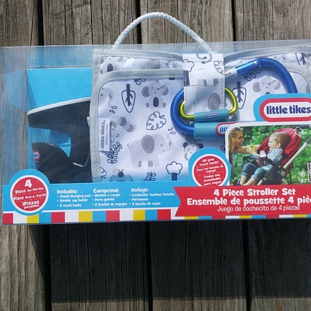 Little Tikes 4 Piece Stroller Set w/ Changing Pad